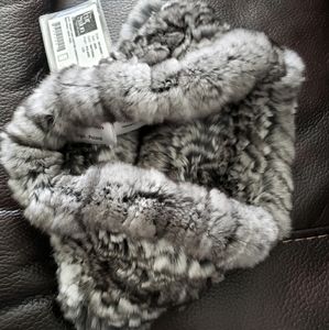 100% Real Fur Chinchilla Headband